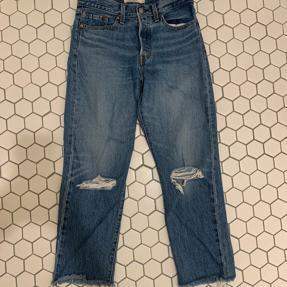 Levi’s wedgie straight jeans